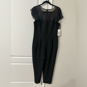 Black brand new romper